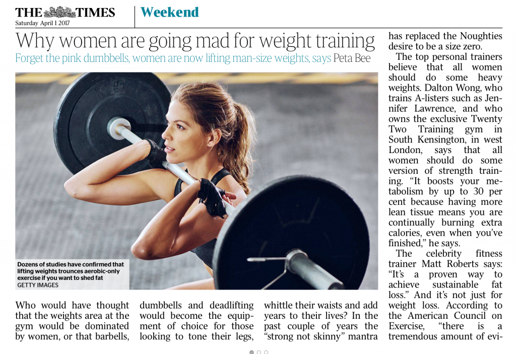 fitness journalism weightlifting